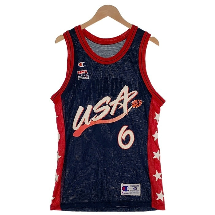 Champion チャンピオン ペニー・ハーダウェイ タンクトップ ネイビー レッド Size 40 福生店