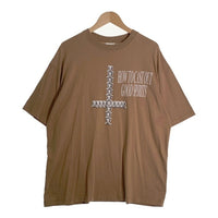 Stockholm(Surfboard)Club ストックホルムサーフボードクラブ プリントTシャツ ブラウン Size XL 福生店