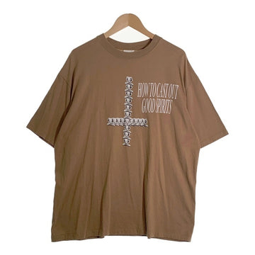 Stockholm(Surfboard)Club ストックホルムサーフボードクラブ プリントTシャツ ブラウン Size XL 福生店