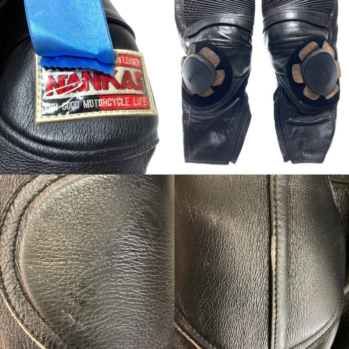 NANKAI 南海 レザー レーシングスーツ つばぎ ブラック Size LLL 瑞穂店