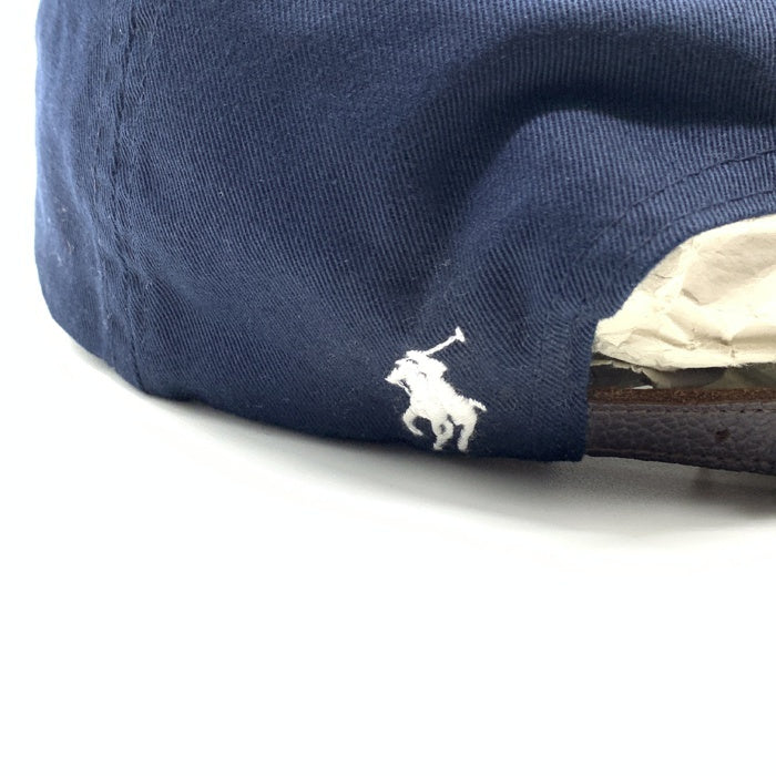 POLO RALPH LAUREN ポロラルフローレン 1967 刺繍 6パネルキャップ ネイビー 福生店