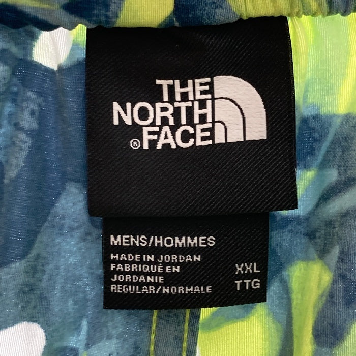 THE NORTH FACE ノースフェイス プリント クラス V プルオン ショートパンツ 総柄 グリーン sizeXXL 瑞穂店