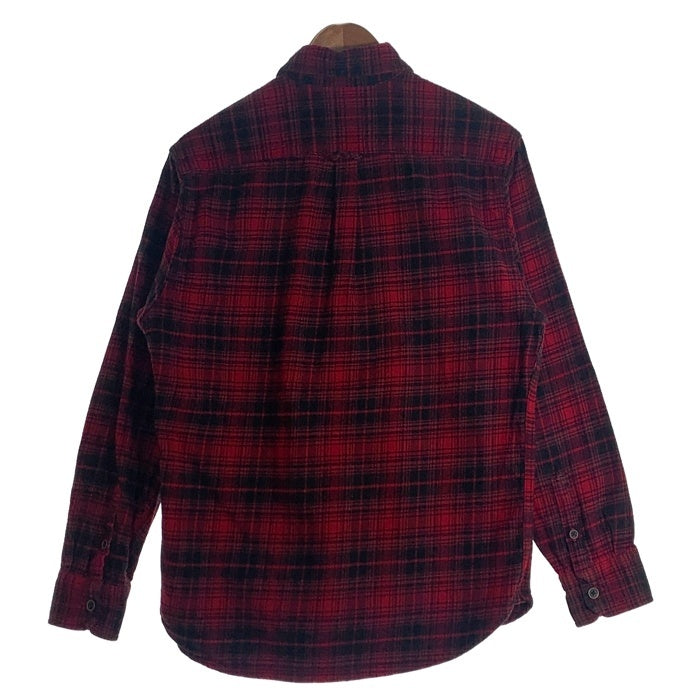 CARHARTT カーハート チェック 長袖 ロングスリーブ フランネル シャツ レッド メキシコ製 Size L 福生店