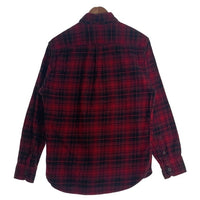 CARHARTT カーハート チェック 長袖 ロングスリーブ フランネル シャツ レッド メキシコ製 Size L 福生店