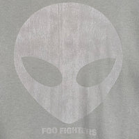 90`s Foo Fighters Roswell Records Alien Glow-In-The-Dark フーファイターズ ロズウェル レコーズ エイリアン グロウインザダーク半袖 Tシャツ ベージュ Size XL 福生店