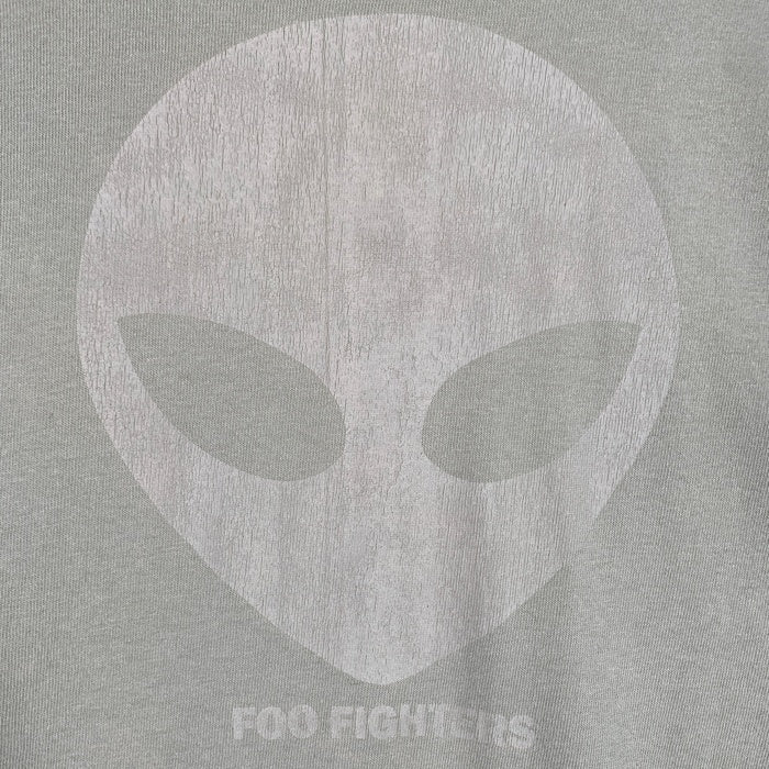 90`s Foo Fighters Roswell Records Alien Glow-In-The-Dark フーファイターズ ロズウェル レコーズ エイリアン グロウインザダーク半袖 Tシャツ ベージュ Size XL 福生店