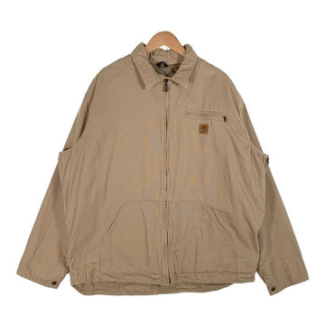 Carhartt カーハート ダック地 ジップアップジャケット ベージュ J189 GKH Size XL-R 福生店