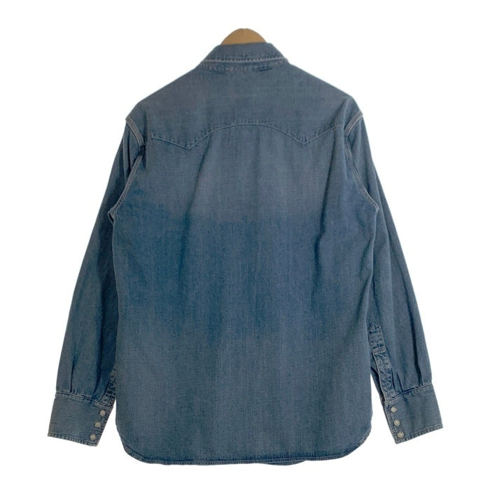 LEVIS リーバイス コットン 長袖 ウエスタン デニムシャツ ライトブルー 001L7-0000 Size S 福生店