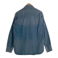 LEVIS リーバイス コットン 長袖 ウエスタン デニムシャツ ライトブルー 001L7-0000 Size S 福生店