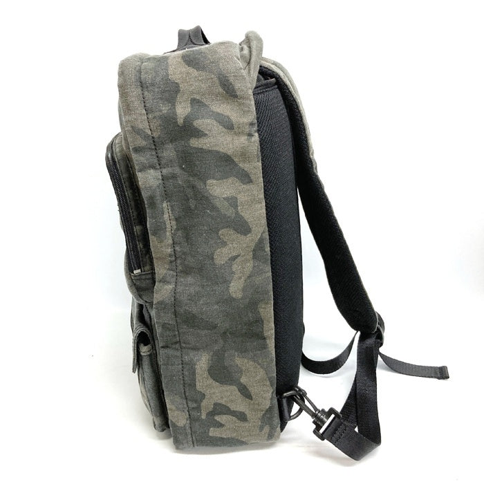 DIESEL ディーゼル D253150 カモフラ 2WAY ショルダーバッグ バックパック グレー size-※汚れ・ダメージ有 瑞穂店