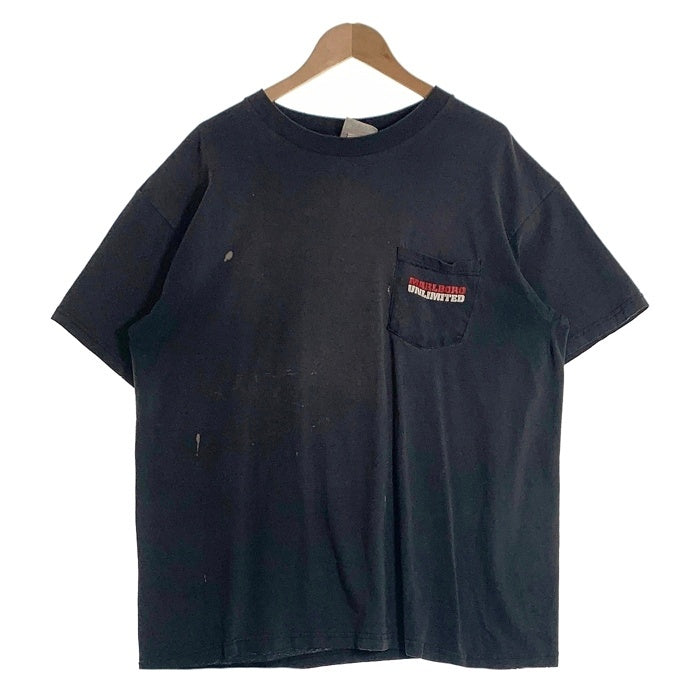 90's Marlboro Lizard リザード 半袖 Tシャツ ブラック Size XL 福生店