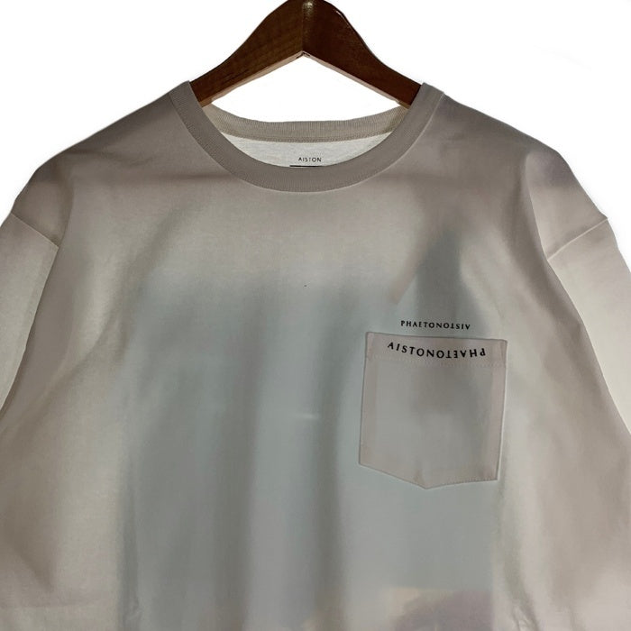 AISTON アイストン 25SS PHAETON フェートン PHOTO T-SHIRT フォトプリント Tシャツ ホワイト Size M 福生店