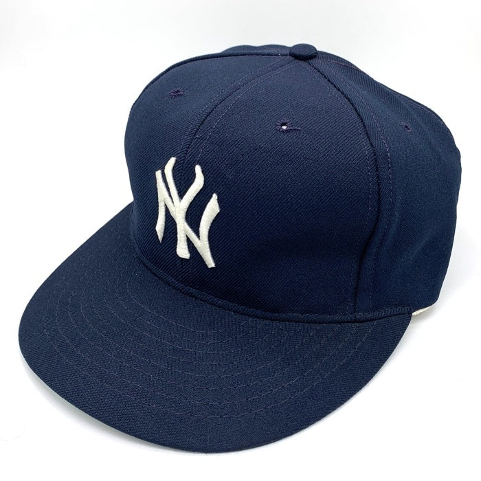 90's~ MLB ニューヨーク・ヤンキース スナップバックベースボールキャップ ネイビー USA製 ANNCO 福生店