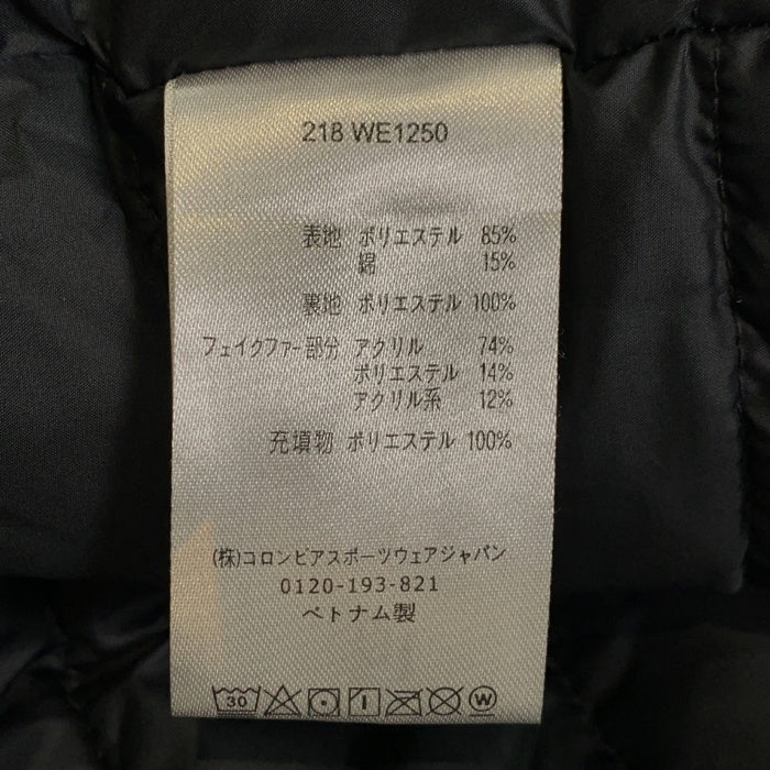 Columbia コロンビア MARQUAM PEAK PARKA マーカムピーク パーカー 中綿ジャケット ブラック 218 WE1250 Size M 福生店