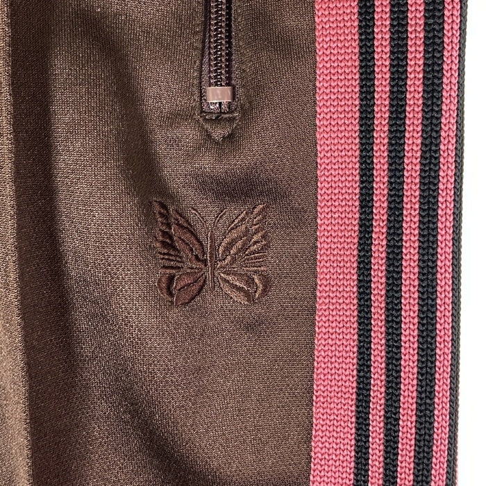 Needles ニードルス WILD LIFE TAILOR ワイルドライフテーラー別注 LQ458 ナロートラックパンツ ブラウンxピンク sizeM 瑞穂店