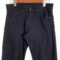 POLO RALPH LAUREN ポロラルフローレン スリムストレート ブラックデニムパンツ ジーンズ Size 30×30 福生店