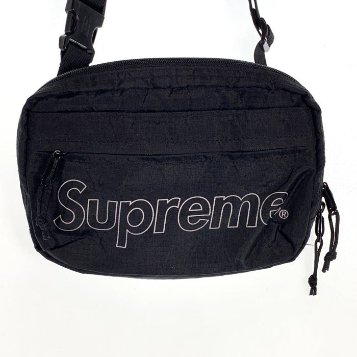 SUPREME シュプリーム 18AW Shoulder Bag ショルダーバッグ  ブラック 福生店