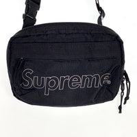 SUPREME シュプリーム 18AW Shoulder Bag ショルダーバッグ  ブラック 福生店