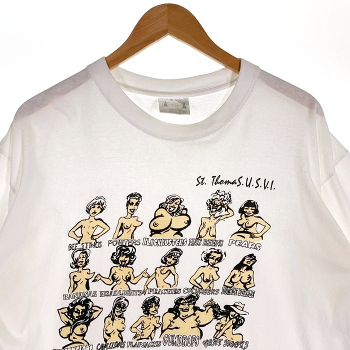 St.Thomas, U.S.V.I セント・トーマス島 Souvenir S/S Tee プリント 半袖 Tシャツ Paradise Size XXL 福生店