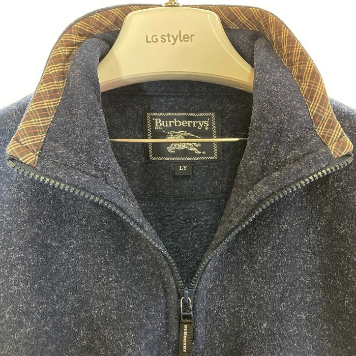 Burberrys バーバリーズ ハーフジップ フリースセーター ネイビー sizeL 瑞穂店