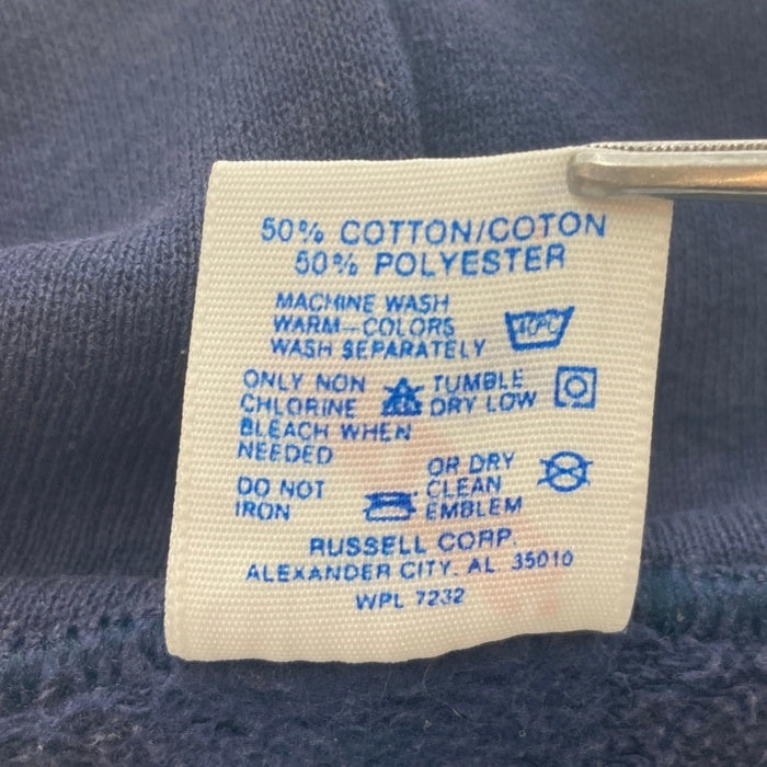 80`s 90`s JERZEES アメリカ製 ジップパーカー ネイビー Size XL 瑞穂店