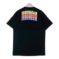 ICE CREAM アイスクリーム カップアイス ガール プリント Tシャツ ブラック sizeL 瑞穂店