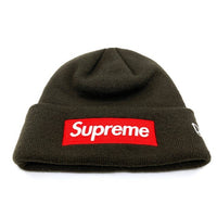 SUPREME シュプリーム 22AW × NEW ERA Box Logo Beanie ニューエラー ボックス ロゴ ビーニー ニットキャップ ブラウン 瑞穂店