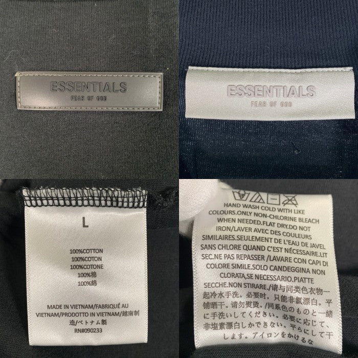 FOG ESSENTIALS エッセンシャルズ ロングスリーブTシャツ ブラック Size L 福生店