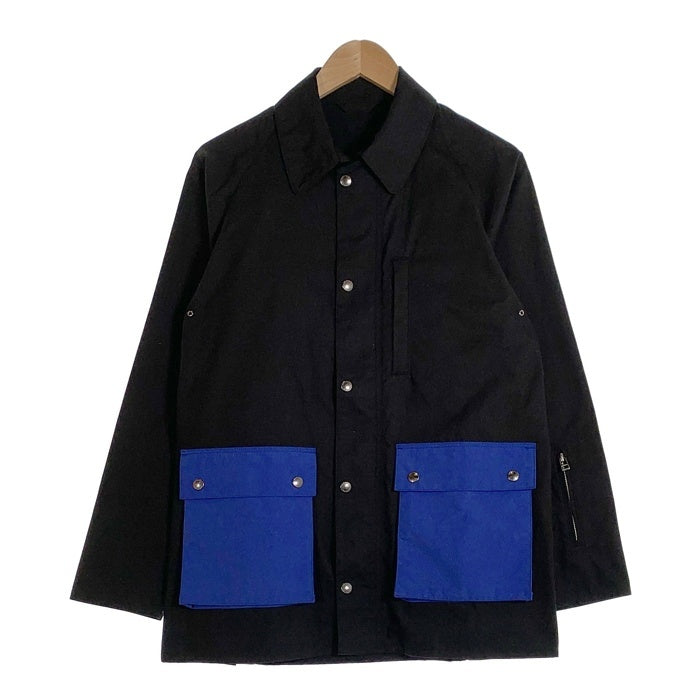 SOPHNET. ソフネット 19AW COLOR POCKET FIELD BLOUSON カラーポケットフィールドブルゾン ブラック ブルー SOPH-192031 Size M 福生店