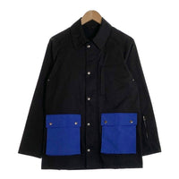SOPHNET. ソフネット 19AW COLOR POCKET FIELD BLOUSON カラーポケットフィールドブルゾン ブラック ブルー SOPH-192031 Size M 福生店