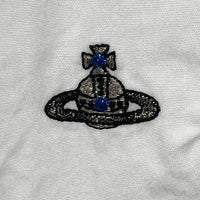 Viviennne Westwood MAN ヴィヴィアンウエストウッドマン オーブ刺繡 ボタンダウンシャツ コットン ホワイト Size 44 瑞穂店