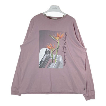 RADIALL ラディアル HEDONISM CREW NECK ロングTシャツ パープル sizeXL 瑞穂店