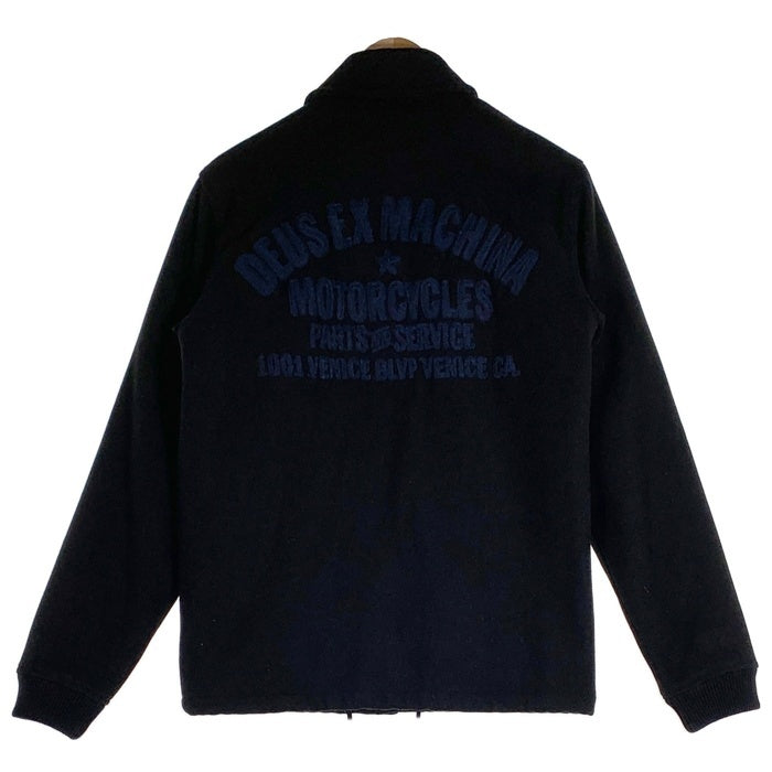 DEUS EX MACHINA デウス エクス マキナ VENICE WOOL COACH JACKET ウール コーチ ジャケット ブラック DMW66802 Size XS 福生店