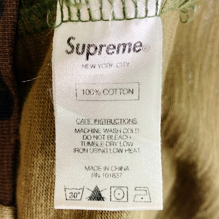 Supreme シュプリーム カモフラージュ ポケットTシャツ カーキ sizeM 瑞穂店