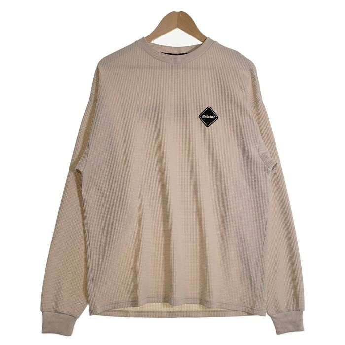 F.C.Real Bristol エフシーレアルブリストル テック ワッフルサーマルカットソー 長袖 アイボリー FCRB-240037 Size M 福生店