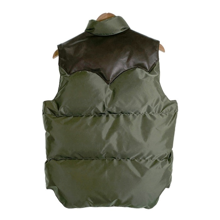 Rocky Mountain Featherbed ロッキーマウンテンフェザーベッド PORTER ポーター BEAMS ビームス ダウンベスト オリーブ 450-512-70 Size 40 福生店