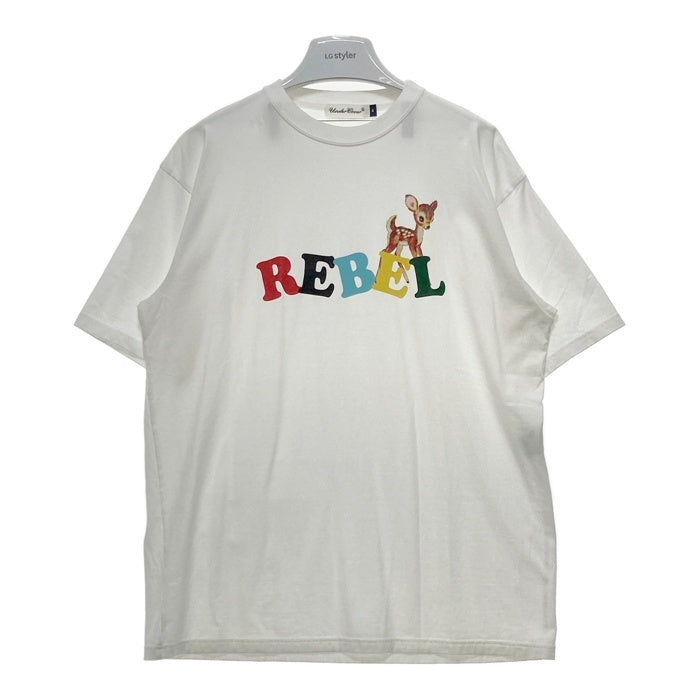 UNDERCOVER アンダーカバー REBEL バンビ プリントTシャツ ホワイト UC1C3814 Size 4 瑞穂店