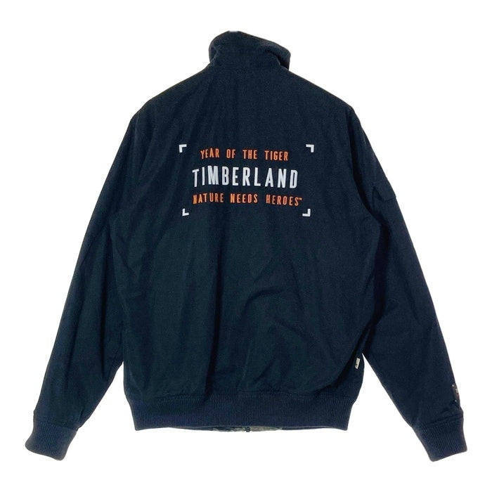 Timberland ティンバーランド タイガーカモ リバーシブル フリースジャケット ブラック sizeS 瑞穂店