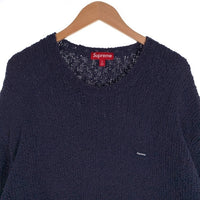 SUPREME シュプリーム 24SS Bouclé Small Box Sweater ブークレ スモール ボックス セーター ネイビー Size XL 福生店