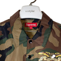 Supreme シュプリーム  ANTI HERO アンタイヒーロー 14SS Coaches Jacketジャケット 迷彩 カーキ sizeM 瑞穂店
