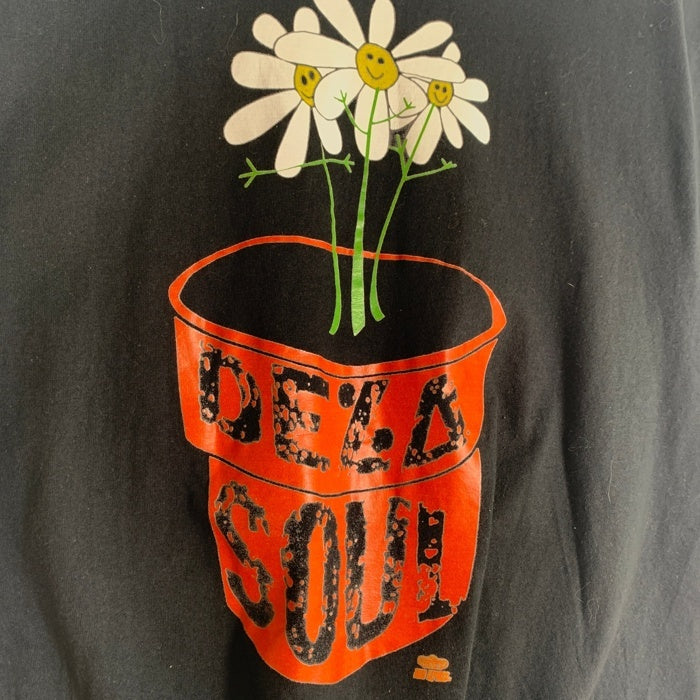 De La Soul is dead デラソウル イズ デッド 半袖 Tシャツ ブラック Size L 福生店
