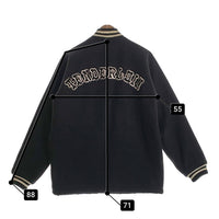 TENDERLOIN テンダーロイン 初期 メルトン ウール スタジアム ジャケット スタジャン ブラック Size L 福生店