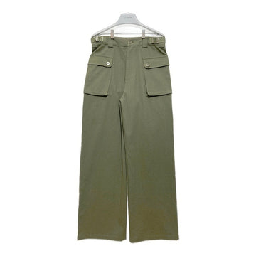 ブランド不明 ヘリンボーン モンキーパンツ オリーブ Size 30 瑞穂店