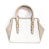MICHAEL KORS マイケルコース シャーロット 2WAY ハンドバッグ ショルダー ホワイト グレー 35T0GCFM2B 瑞穂店