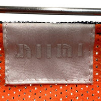 NIIMI 変形裏メッシュラップ巻スカート ネイビー×オレンジ size- 瑞穂店