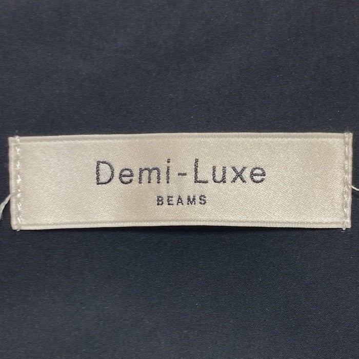Demi-Luxe BEAMS デミルクスビームス ヨークギャザースカート ブラック size36 瑞穂店
