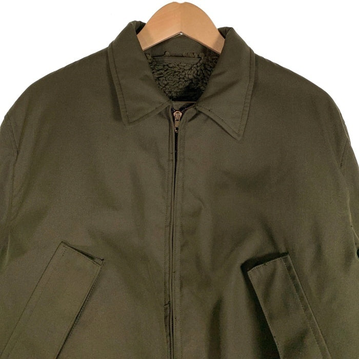 80's U.S.ARMY 米軍 ヘリクルー ジャケット オリーブ ロケットTALON Size M 相当 福生店
