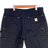 Carhartt カーハート ダック ダブルニー ペインターパンツ ブラック B01 BLK 22年 Size 36×30 福生店