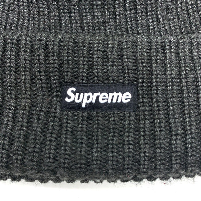 SUPREME シュプリーム Small Box Logo Beanie スモール ボックス ロゴ ビーニー ニットキャップ ニット帽 チャコール カナダ製 福生店