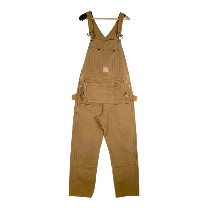 FREEWHEELERS フリーホイーラーズ GREAT LAKES WOODMAN BIB OVERALL ダック地 ビブ オーバーオール イエローブラウン Size 30-34 福生店